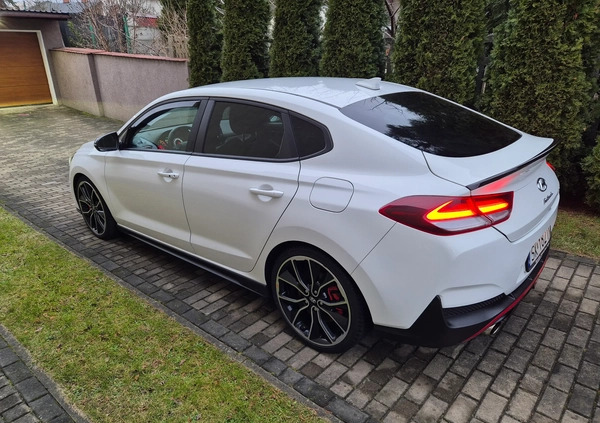 Hyundai i30 N cena 113000 przebieg: 78800, rok produkcji 2020 z Piotrków Trybunalski małe 46